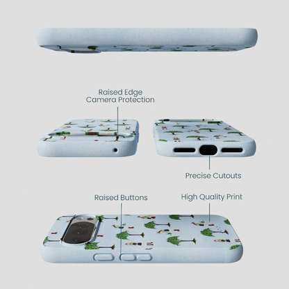 Powder Blue Gardening Girl Google Pixel 10/10 Pro Case