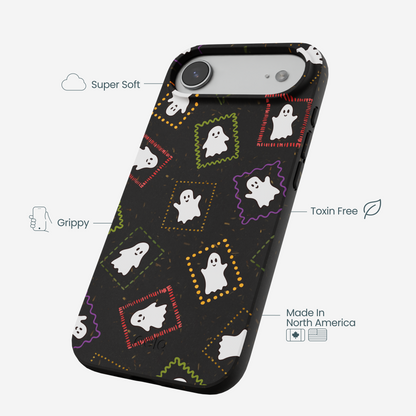 Black Ghost Stamps iPhone Air Case