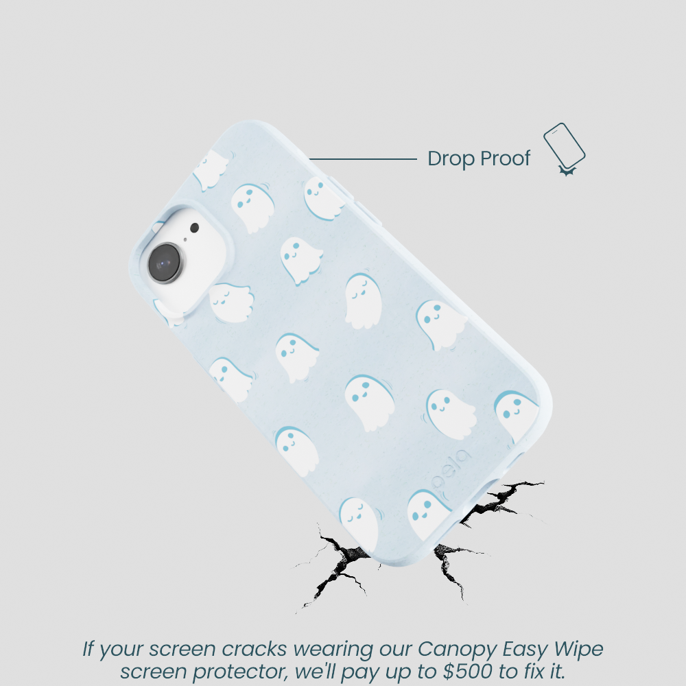 Powder Blue Ghostly iPhone 16e/17e Case