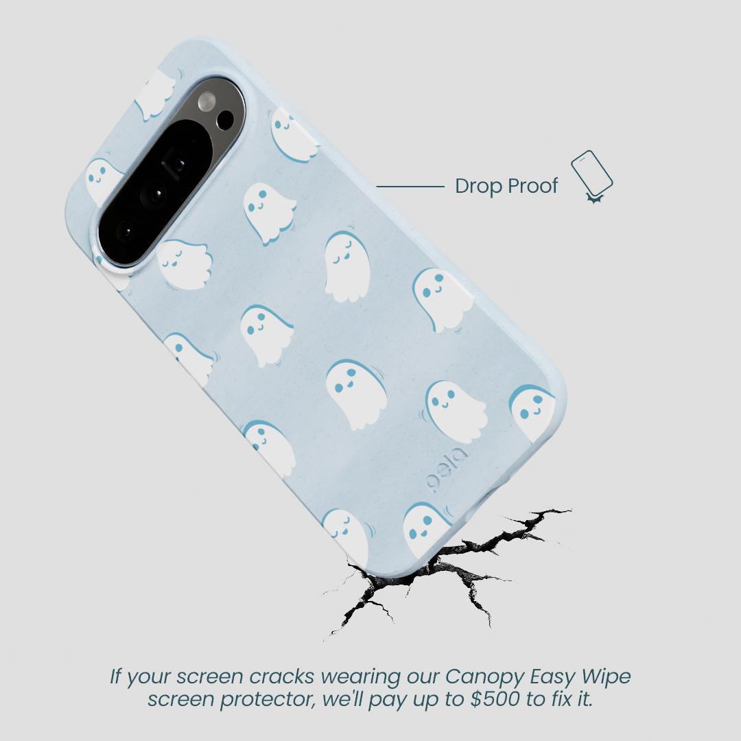 Powder Blue Ghostly Google Pixel 10 Pro XL Case
