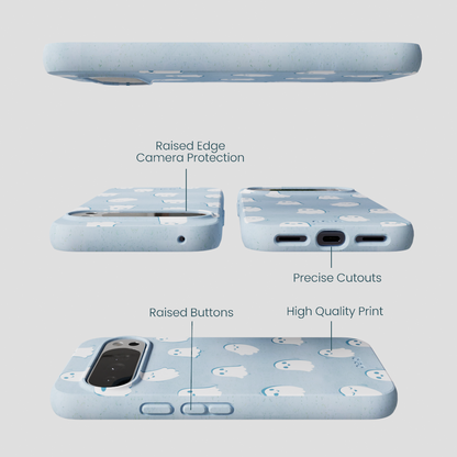 Powder Blue Ghostly Google Pixel 10 Pro XL Case