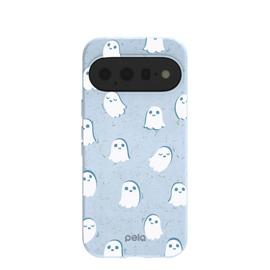 Powder Blue Ghostly Google Pixel 11 Case