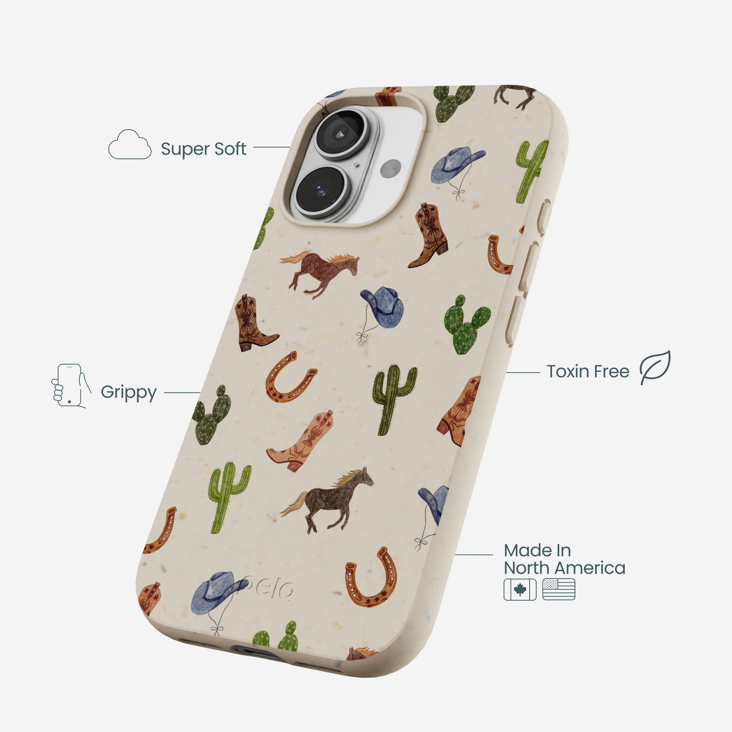 London Fog Giddy Up iPhone 17 Case