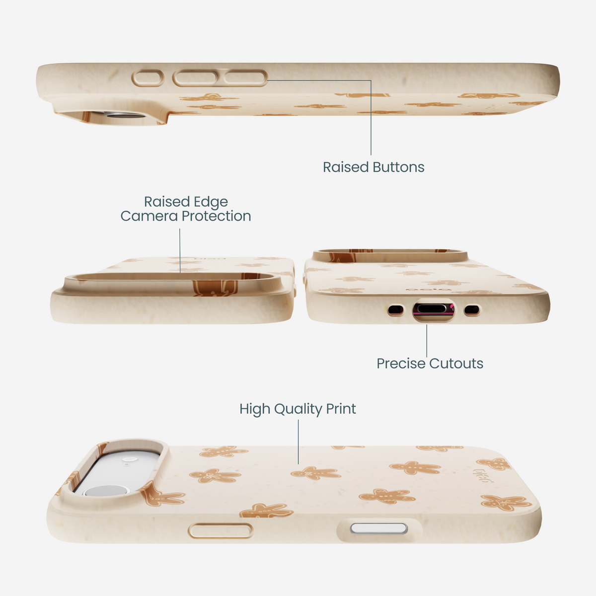 Seashell Gingerbread delight iPhone Air Case