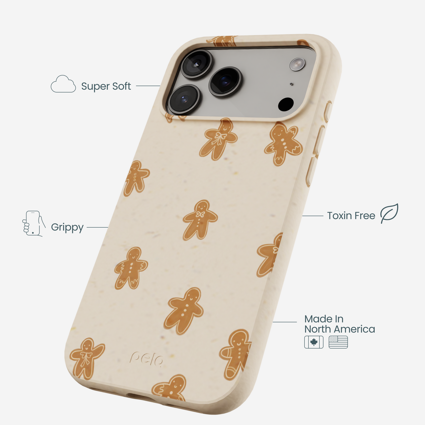 Seashell Gingerbread delight iPhone 17 Pro Max Case