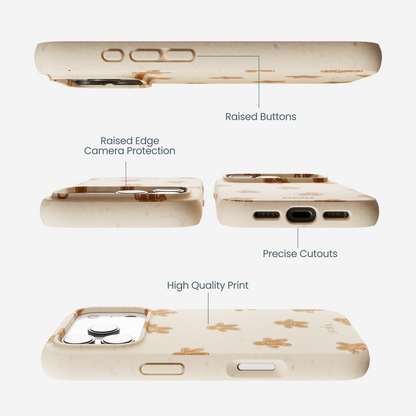 Seashell Gingerbread delight iPhone 17 Pro Case