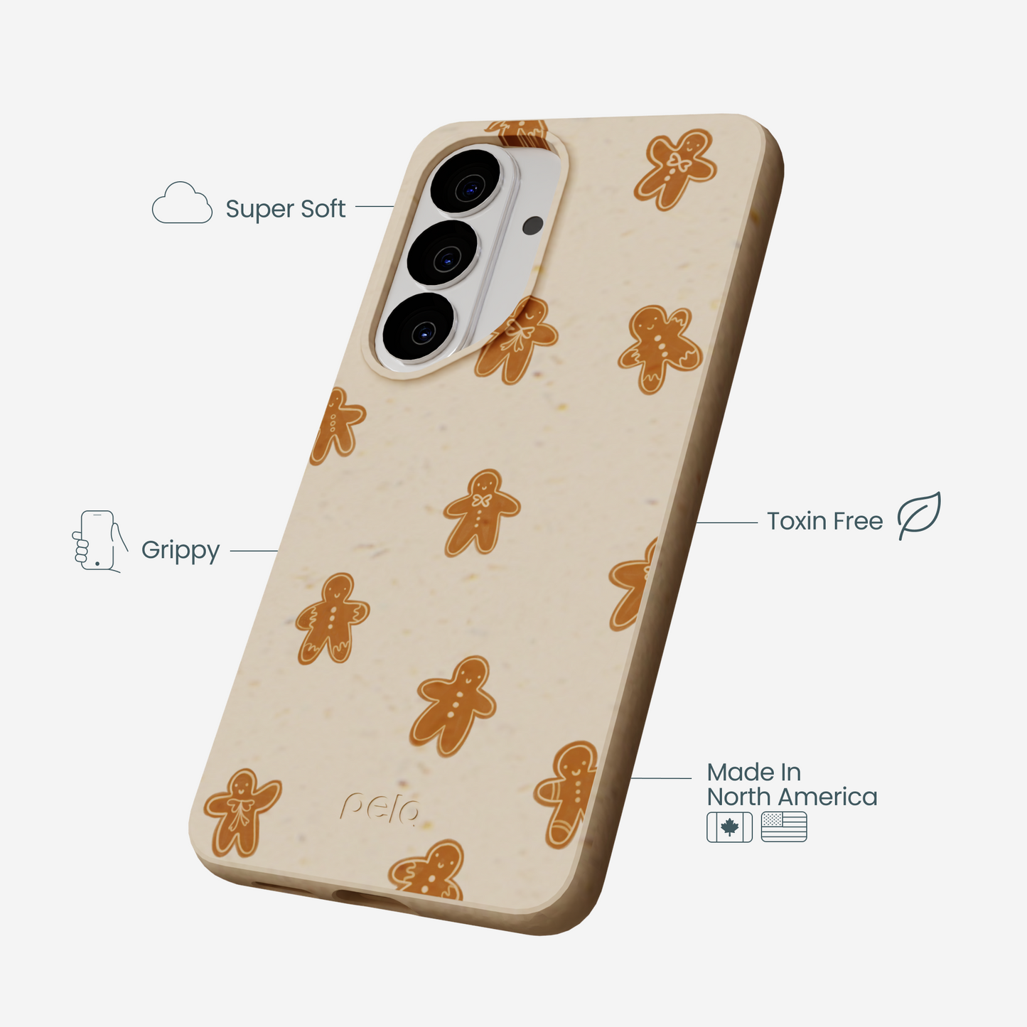 Seashell Gingerbread delight Samsung Galaxy S26 Case
