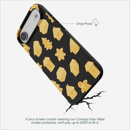 Black Gingerbread Dreams iPhone Air Case