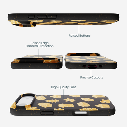 Black Gingerbread Dreams iPhone Air Case