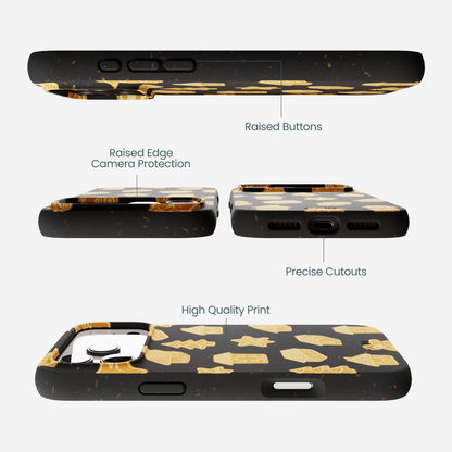 Black Gingerbread Dreams iPhone 17 Pro Max Case