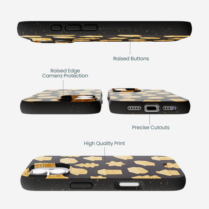 Black Gingerbread Dreams iPhone 17 Case