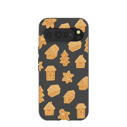 Black Gingerbread Dreams Google Pixel 10 Pro XL Case