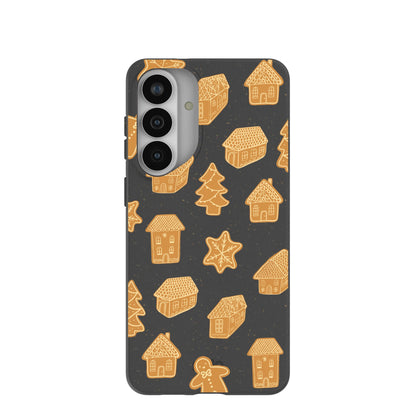 Black Gingerbread Dreams Samsung Galaxy S26+(Plus) Case