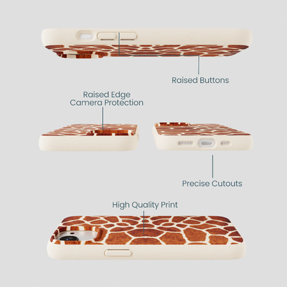 Seashell Giraffe iPhone 16e/17e Case