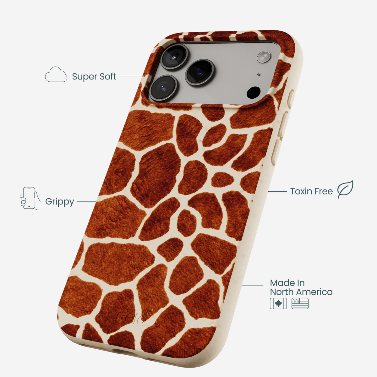 Seashell Giraffe iPhone 17 Pro Max Case