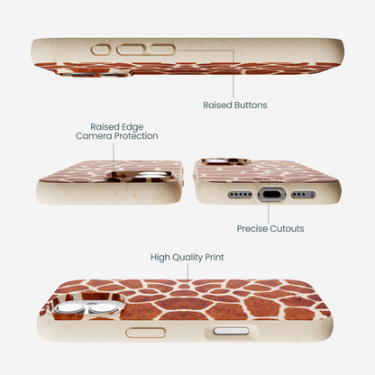 Seashell Giraffe iPhone 17 Case