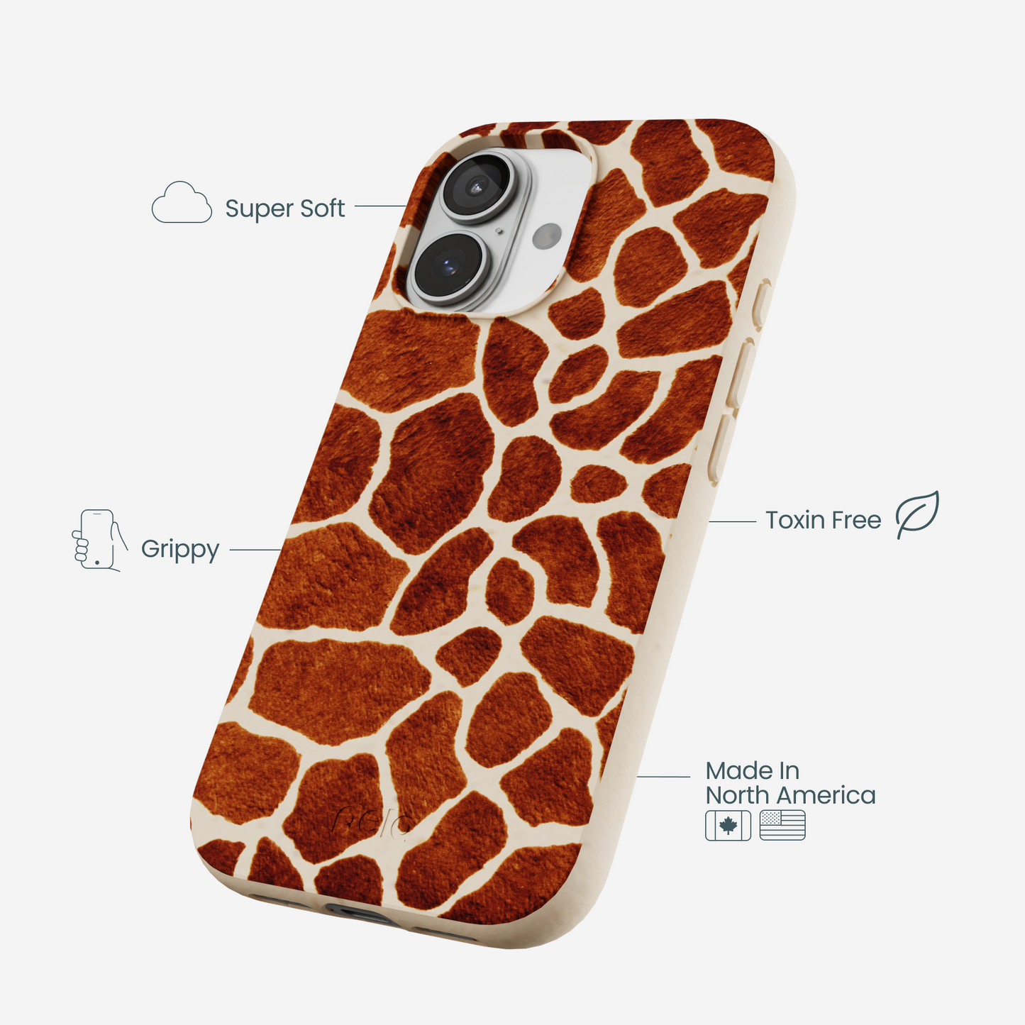 Seashell Giraffe iPhone 17 Case