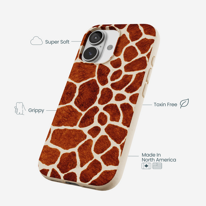 Seashell Giraffe iPhone 17 Case