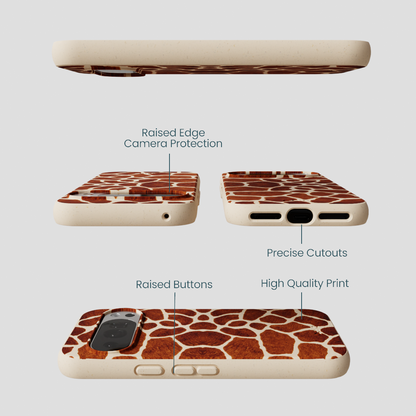 Seashell Giraffe Google Pixel 10/10 Pro Case