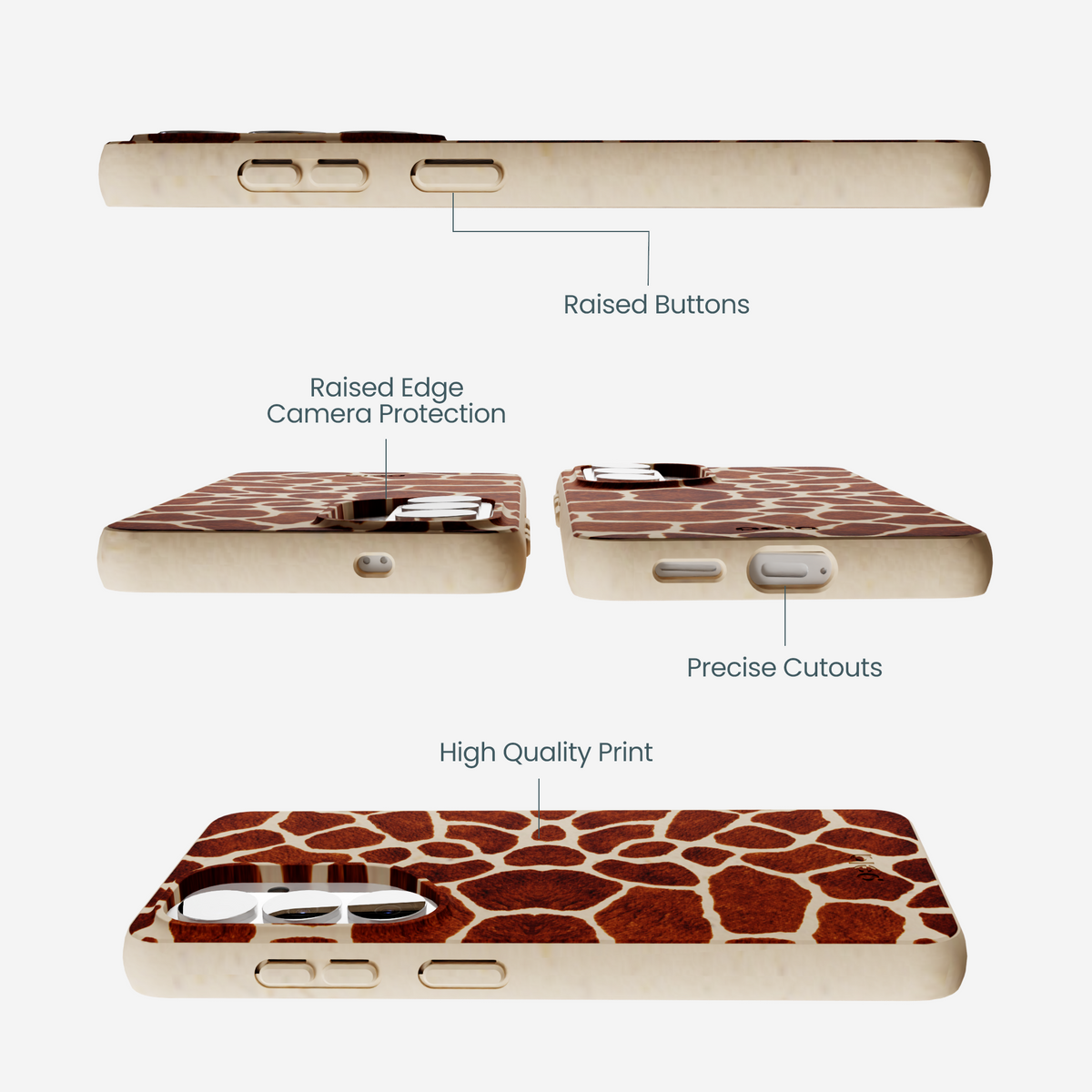 Seashell Giraffe Samsung Galaxy S26 Case