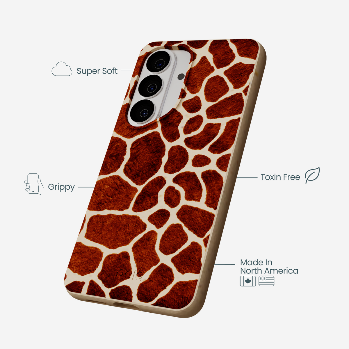Seashell Giraffe Samsung Galaxy S26 Case