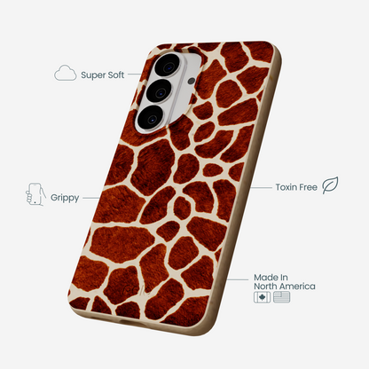 Seashell Giraffe Samsung Galaxy S26 Case
