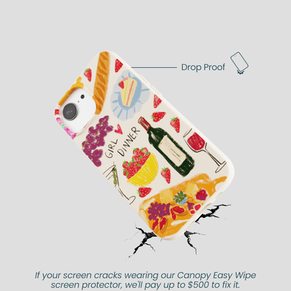 Seashell Girl Dinner iPhone 16e/17e Case