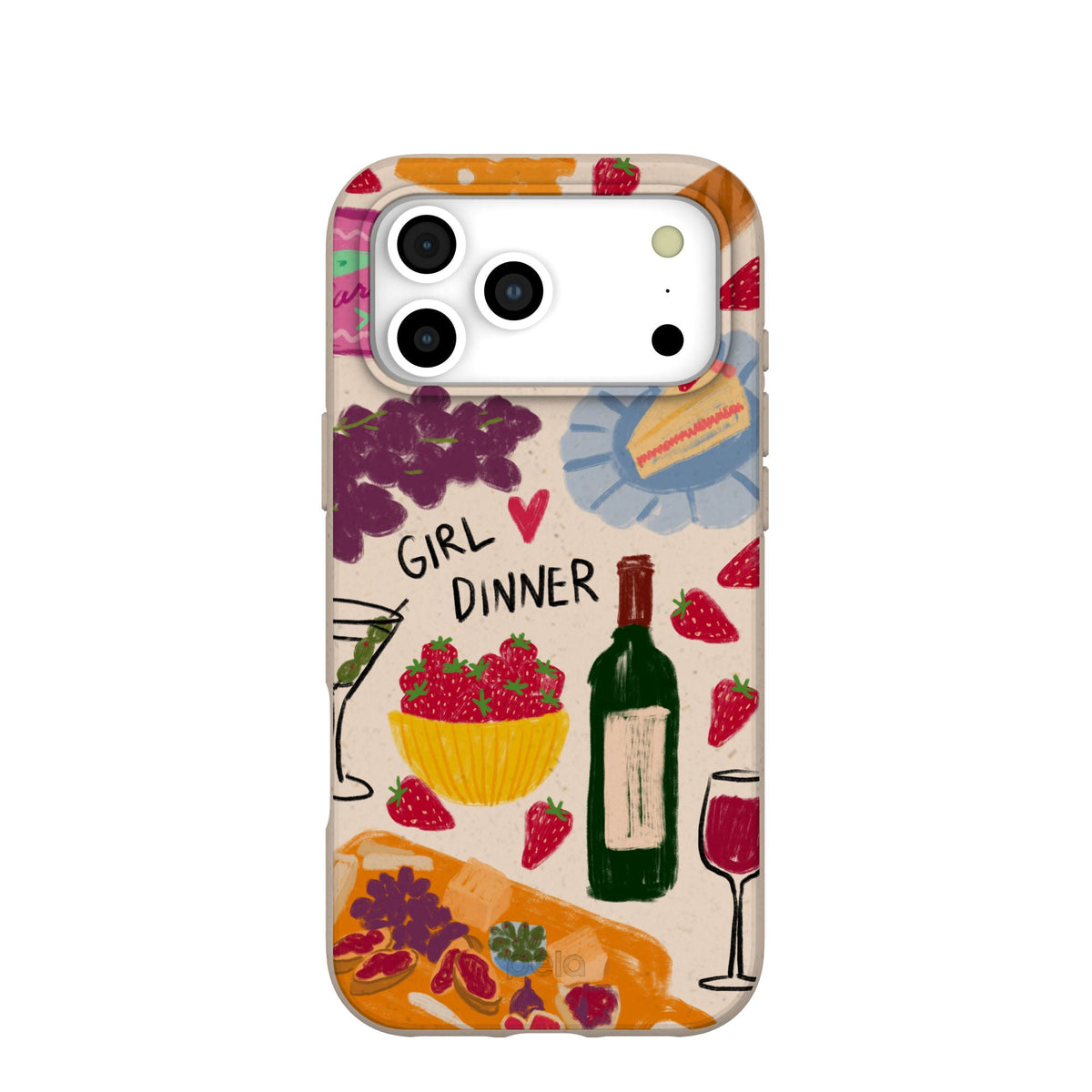 Seashell Girl Dinner iPhone 17 Pro Max Case