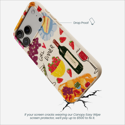 Seashell Girl Dinner iPhone 17 Pro Max Case