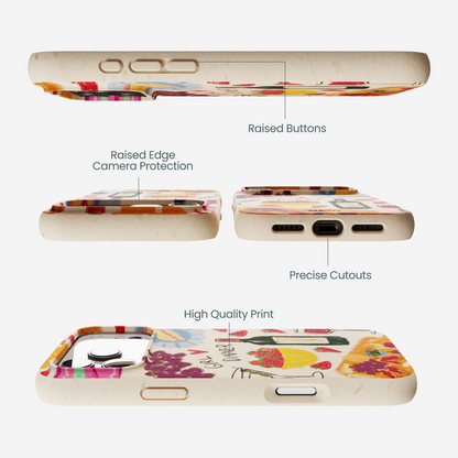Seashell Girl Dinner iPhone 17 Pro Max Case