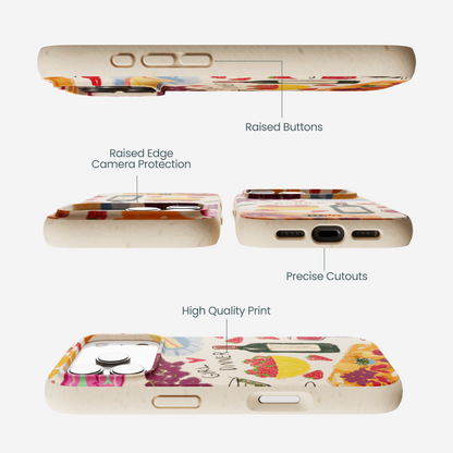 Seashell Girl Dinner iPhone 17 Pro Case