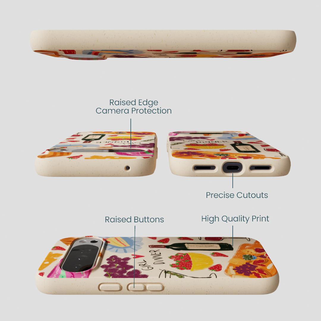 Seashell Girl Dinner Google Pixel 10 Pro XL Case