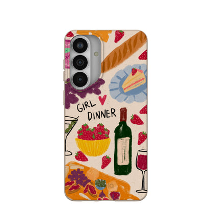 Seashell Girl Dinner Samsung Galaxy S26+(Plus) Case