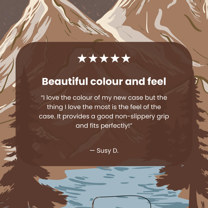 Chocolate Brown Gone Fishing Samsung Galaxy S26 Ultra Case