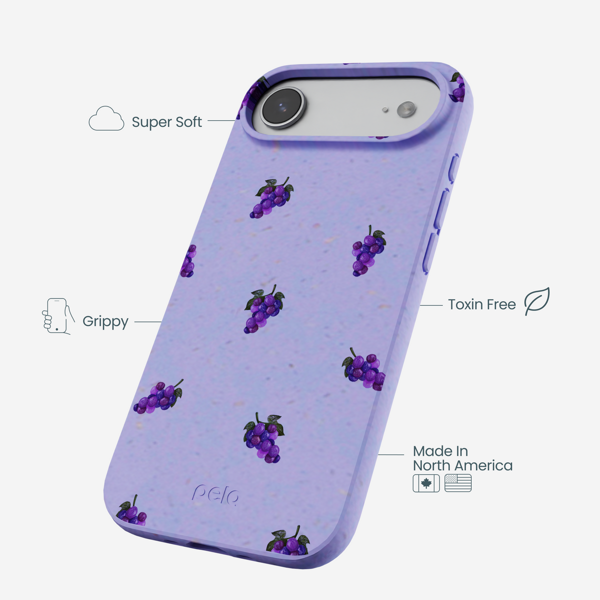 Lavender Grape Juice iPhone Air Case