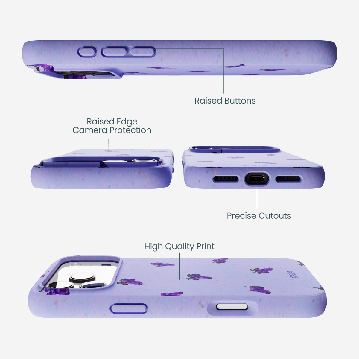 Lavender Grape Juice iPhone 17 Pro Max Case