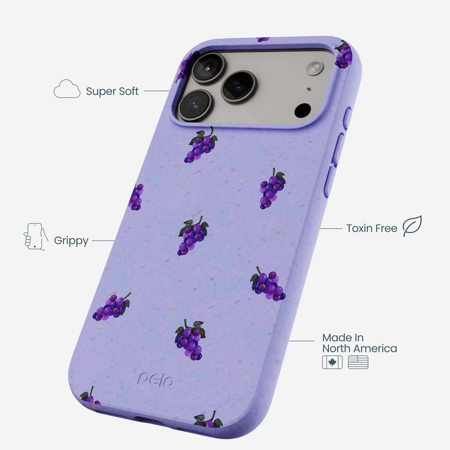 Lavender Grape Juice iPhone 17 Pro Max Case