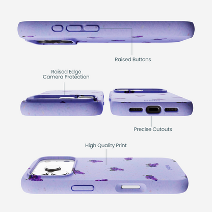 Lavender Grape Juice iPhone 17 Pro Case