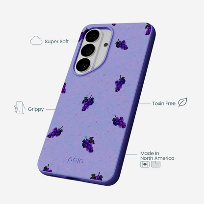 Lavender Grape Juice Samsung Galaxy S26 Case