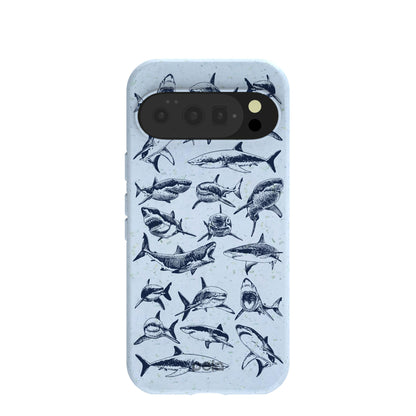 Powder Blue Great White Google Pixel 10/10 Pro Case
