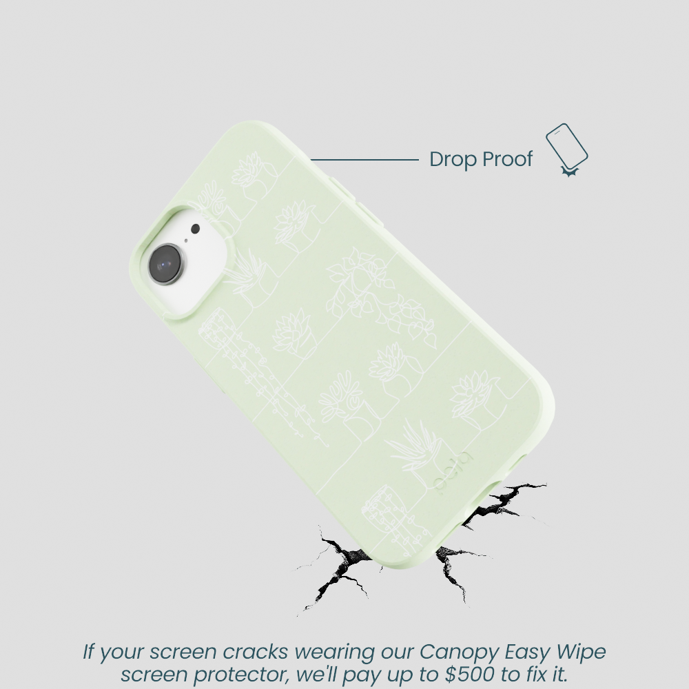 Sage Green Green Cascade iPhone 16e/17e Case