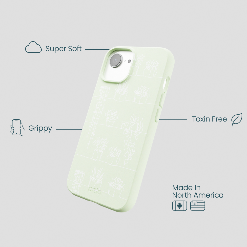 Sage Green Green Cascade iPhone 16e/17e Case