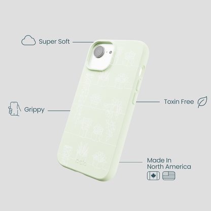 Sage Green Green Cascade iPhone 16e/17e Case