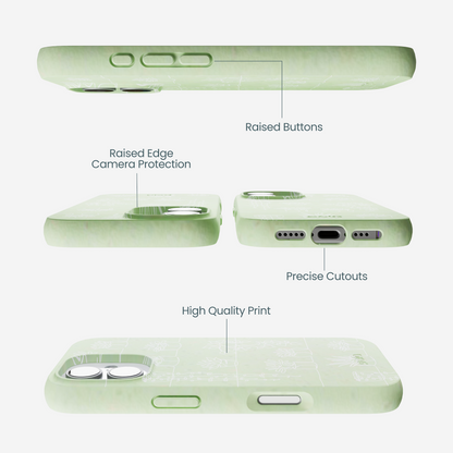 Sage Green Green Cascade iPhone 17 Case