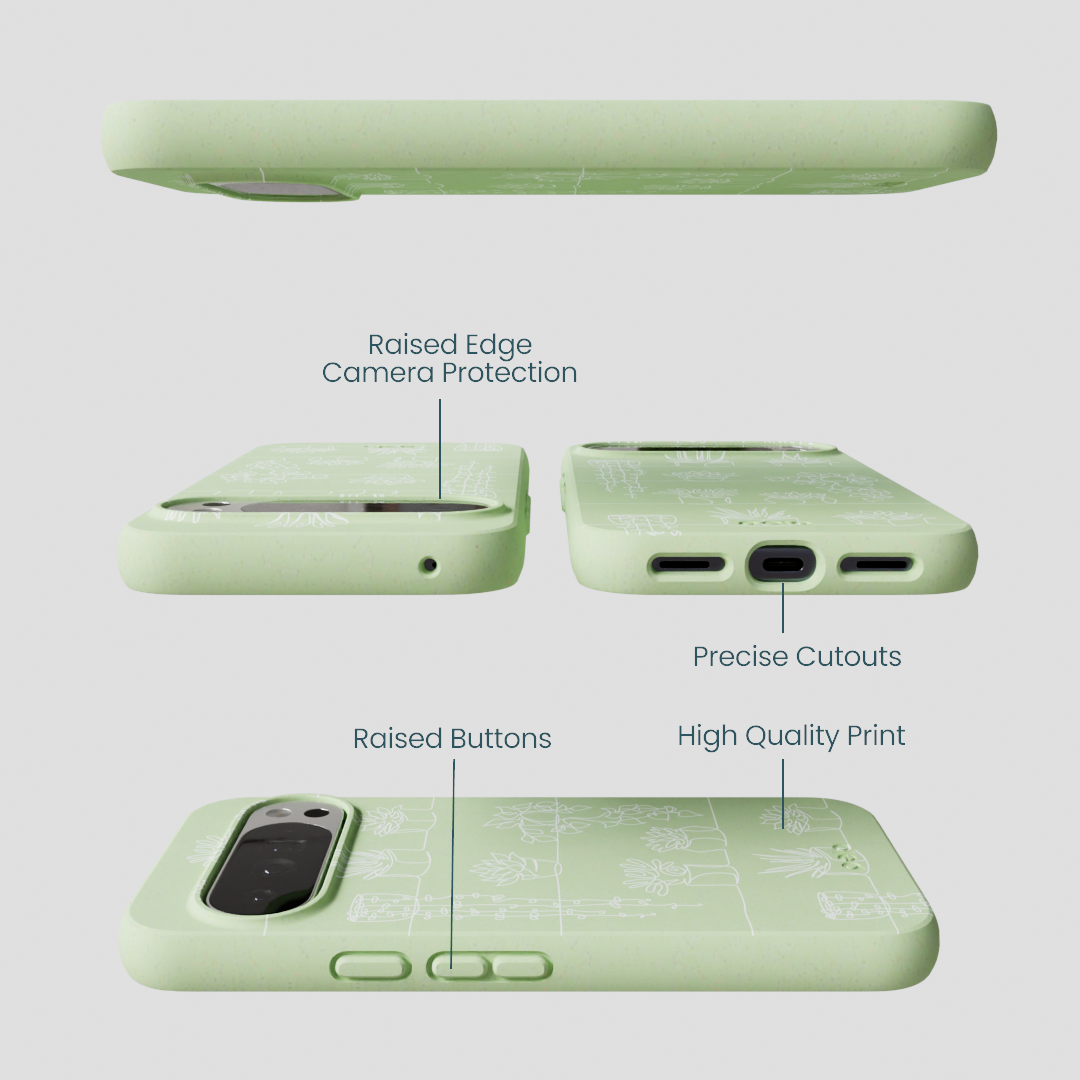 Sage Green Green Cascade Google Pixel 10 Pro XL Case