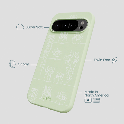 Sage Green Green Cascade Google Pixel 10 Pro XL Case
