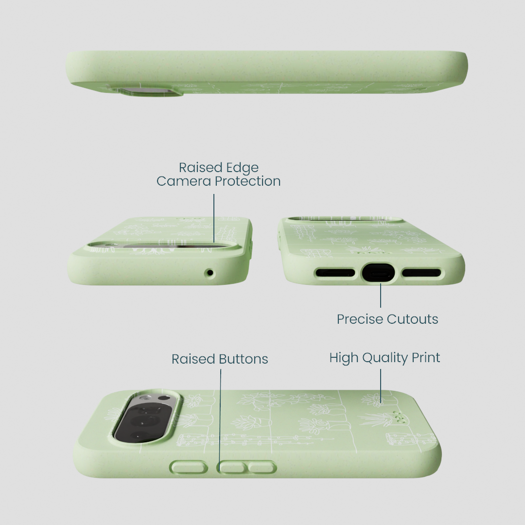 Sage Green Green Cascade Google Pixel 10/10 Pro Case