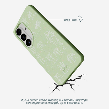 Sage Green Green Cascade Samsung Galaxy S26 Case
