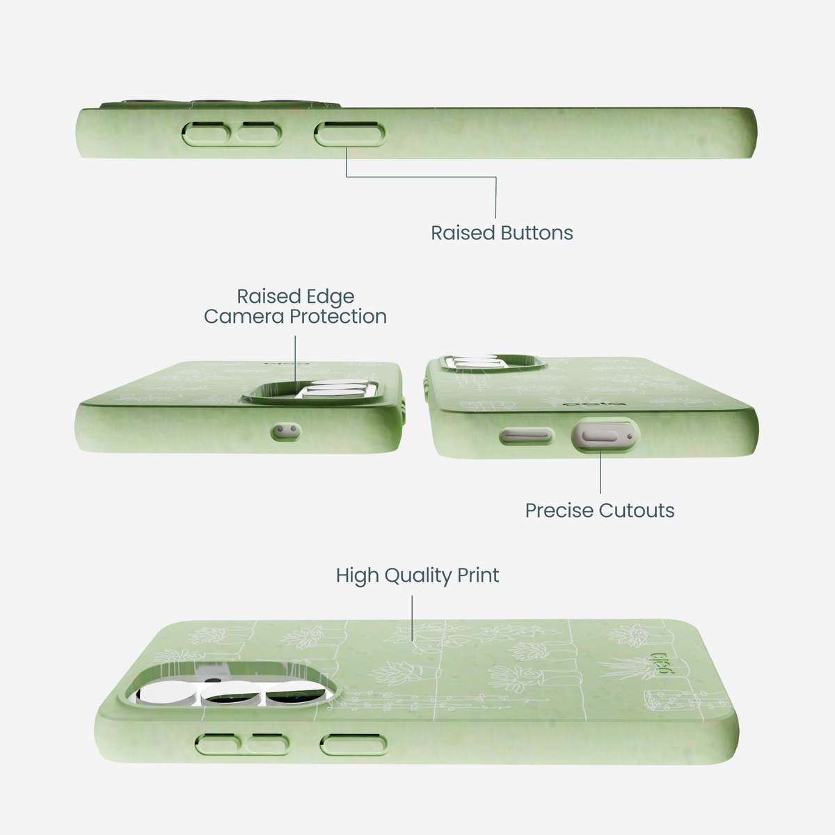 Sage Green Green Cascade Samsung Galaxy S26 Case