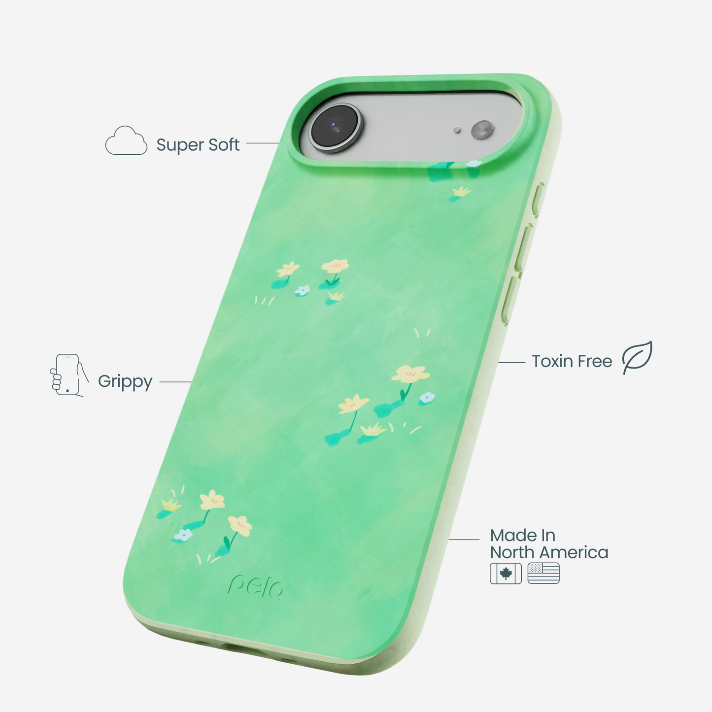 Sage Green Green Fields iPhone Air Case